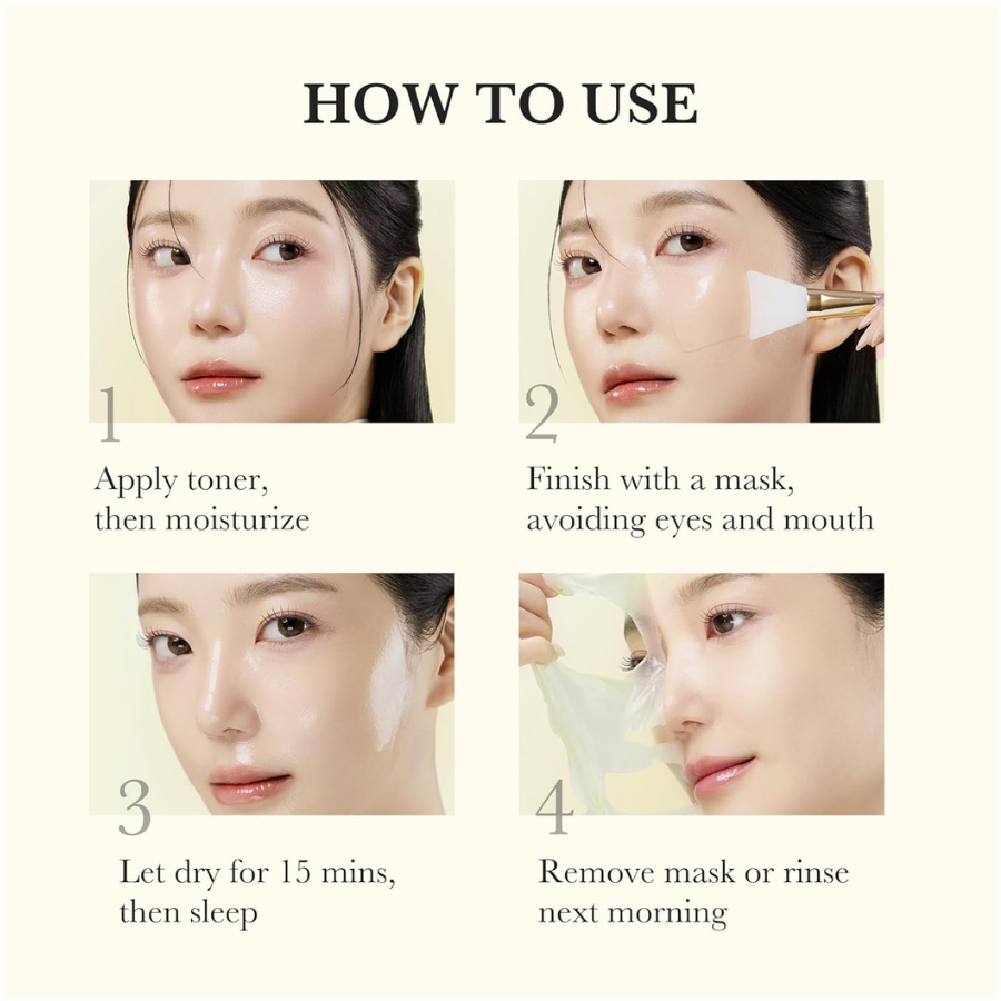TURMERIC COLLAGEN NIGHT MASK - GlowMorphic