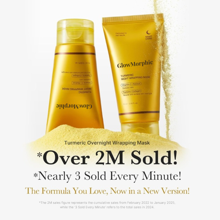 TURMERIC COLLAGEN NIGHT MASK - GlowMorphic