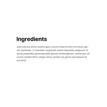 TURMERIC COLLAGEN NIGHT MASK - GlowMorphic